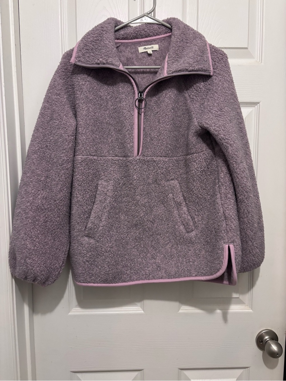 Madewell polartec fleece half zip